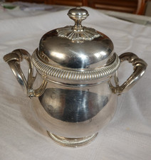 Christofle sucrier en métal