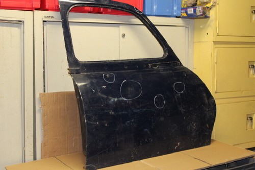 Porte avant alu - panhard,