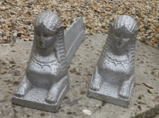 Ancienne paire de chenets en