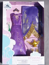 JASMINE DISNEY PACK accessoire poupée classique princesse robe lampe en boite