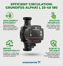 Grundfos ALPHA1 L 25-40 180