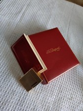 Vintage briquet rechargeable gaz,(ST-DUPONT),lighter, feuerzeug, avec réparation