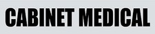 Plaque de porte "cabinet médical"