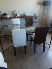 table salle à manger fer