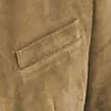 Veste de costume décontractée homme daim polyester élastique confortable pour