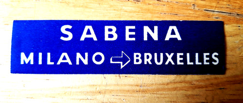 Sabena belgian world airlines - belgian,