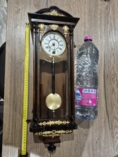 Très Tres Rare Horloge Pendule Miniature Comtoise Carillons Forêt Noire