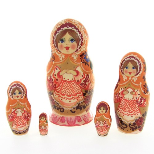 Russian dolls h15 hand - 5,