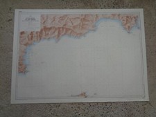 CARTE  MARINE  Du cap Bénat