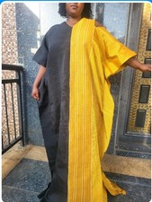 Luxury Aso Oke African Dress Bubu Kaftan Long Boubou |Wedding | Party| Nigerian