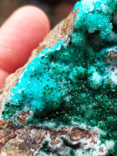 Jolie chrysocolle druzy bleue - jolie,