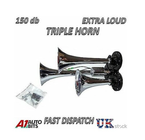 Triple trompette klaxon air - trompette,