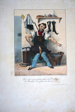 BELLE LITHO ORIGINALE XIX°