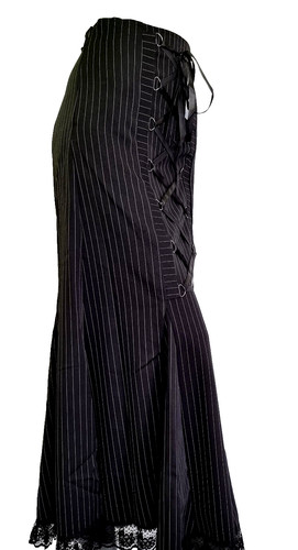 Jupe maxi rayures fines - jupe,