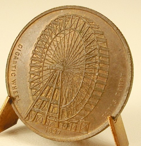 Medaille gigantic wheel - wheel, 1897