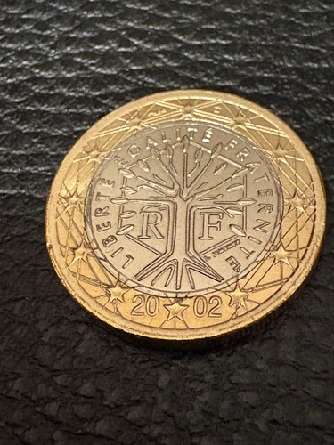 Pièce euro france 2002 - 1,