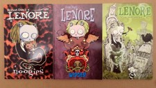 Lot of 3 Roman Dirge’s Lenore Collections (includes Lenore Volumes 1-12)