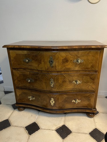 Commode galbée alsacienne - alsacienne, en
