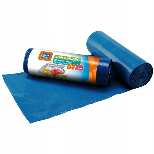 Sacs poubelle bleus - sacs, poubelle,