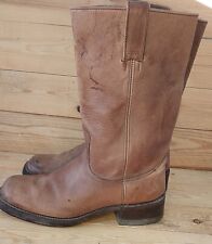 Sendra Boots 3162 Seahorse Brown Basic Western Mens Boot Round Toe Straight Heel