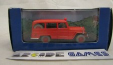 VOITURE TINTIN NEUVE LA JEEP DES POMPIERS - L'AFFAIRE TOURNESOL N° 57