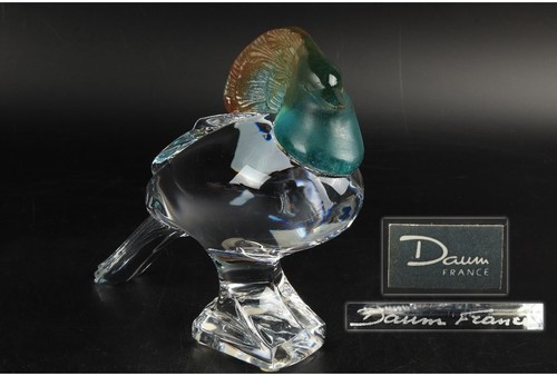 Figurine oiseau daum france - figurine,
