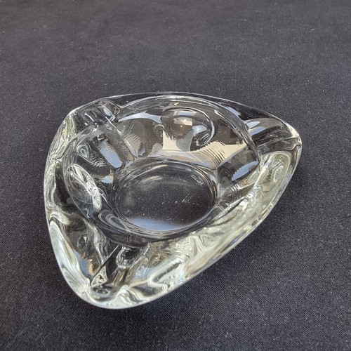 Cendrier vintage verre france - cendrier,