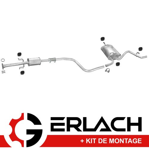 Echappement silencieux pour