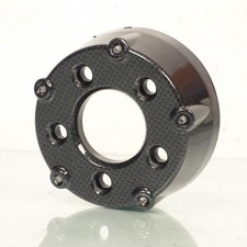 Sortie pot d'échappement pour scooter Yamaha 500 Tmax 2001-2007 carbone LED bleu