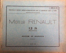 RENAULT 12 S ENGINE - Board Collection - Air Force Mechanics