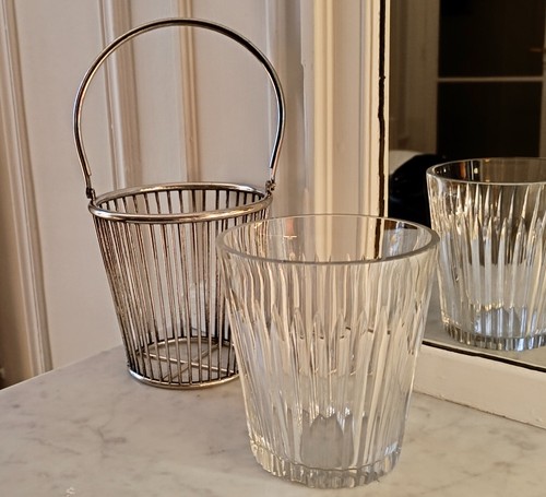 Seau vin vase métal - à,