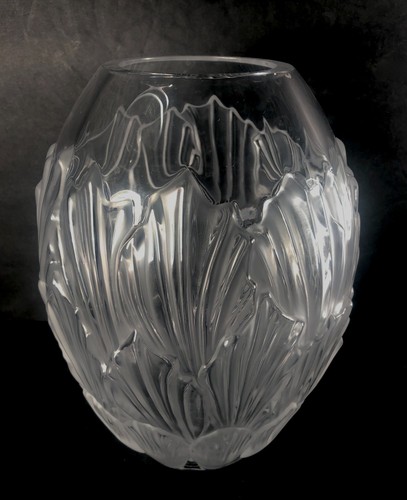 Vintage lalique france vase - vintage, w/