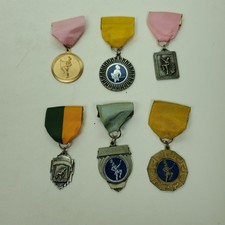 Lot 6 Vtg Majorette Baton