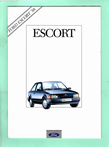Catalogue ford escort - ▬►, c