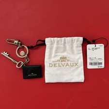 Delvaux Key Ring With Leather Case