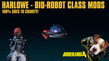 Borderlands 4 - HARLOWE BIO-ROBOT CLASS MODS - 100% CHARITY! (PC/PS/XBOX)