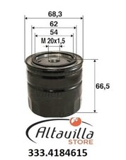 Filtre à Huile Adapté À