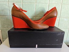 Compensées Repetto en cuir et