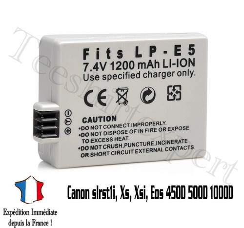 Batterie compatible pour canon - compatible,