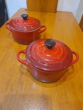 2 Mini Cocottes Le Creuset