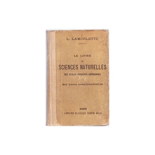 Livre sciences - le,