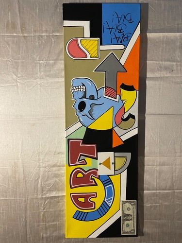 Oeuvre street art artiste - de, l'artiste