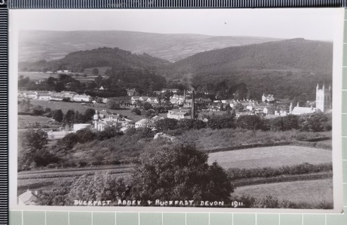 Ancienne carte postale devon - carte,