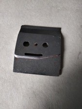 Plaque de guide tronçonneuse