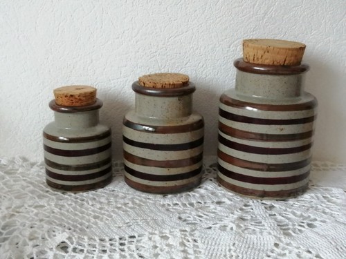 Vintage pots ceramique - vintage, en