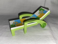 Playmobil deckchair with wheels garden terrace camping house 4864 swimming pool