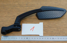 RETROVISEUR réglable STYLE CARBONE moto SCOOTER cyclomoteur VELO
