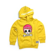 Sweat À Capuche Bobby Bolt Bibbi Jaune Pour Enfants Taille 110/116