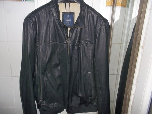 Blouson cuir taille noir - cuir,