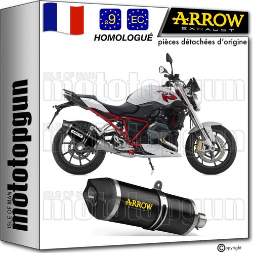 Arrow pot echappement approuve - arrow,